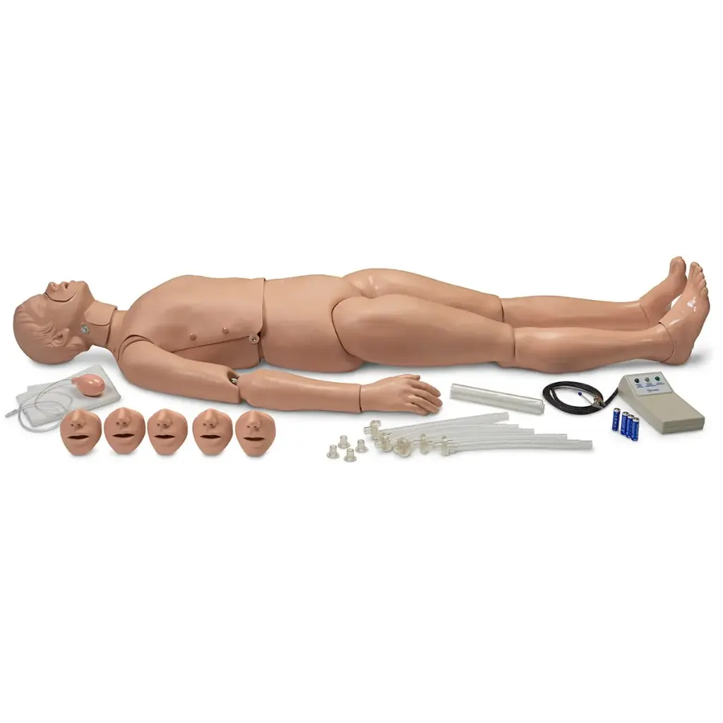 Full Body CPR/Trauma Manikin (with Electronic Console Box)
