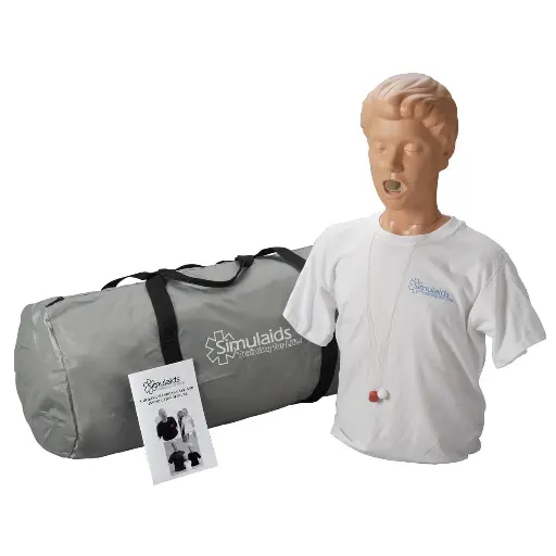 [100-1602] Adult Choking Manikin (with Carry Bag)