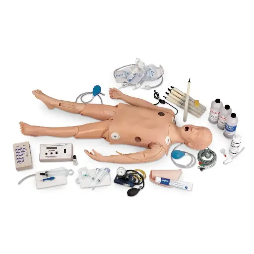 [LF03617] Deluxe Child Crisis Manikin (with ECG Simulator)